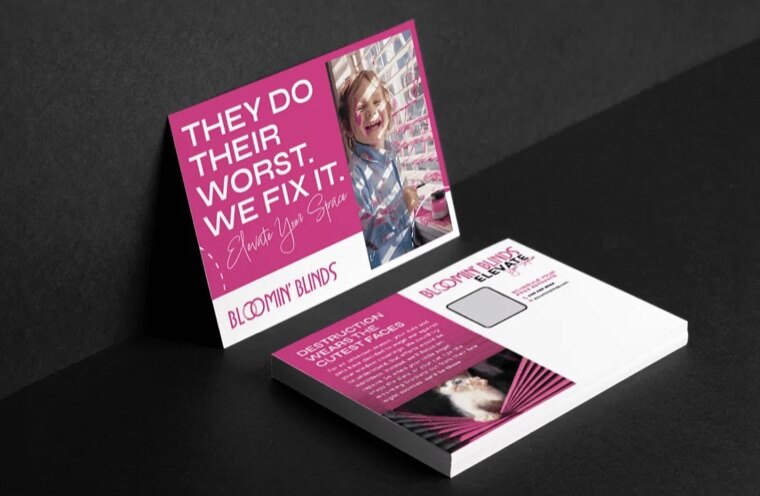 Bloomin&rsquo; Blinds direct mail