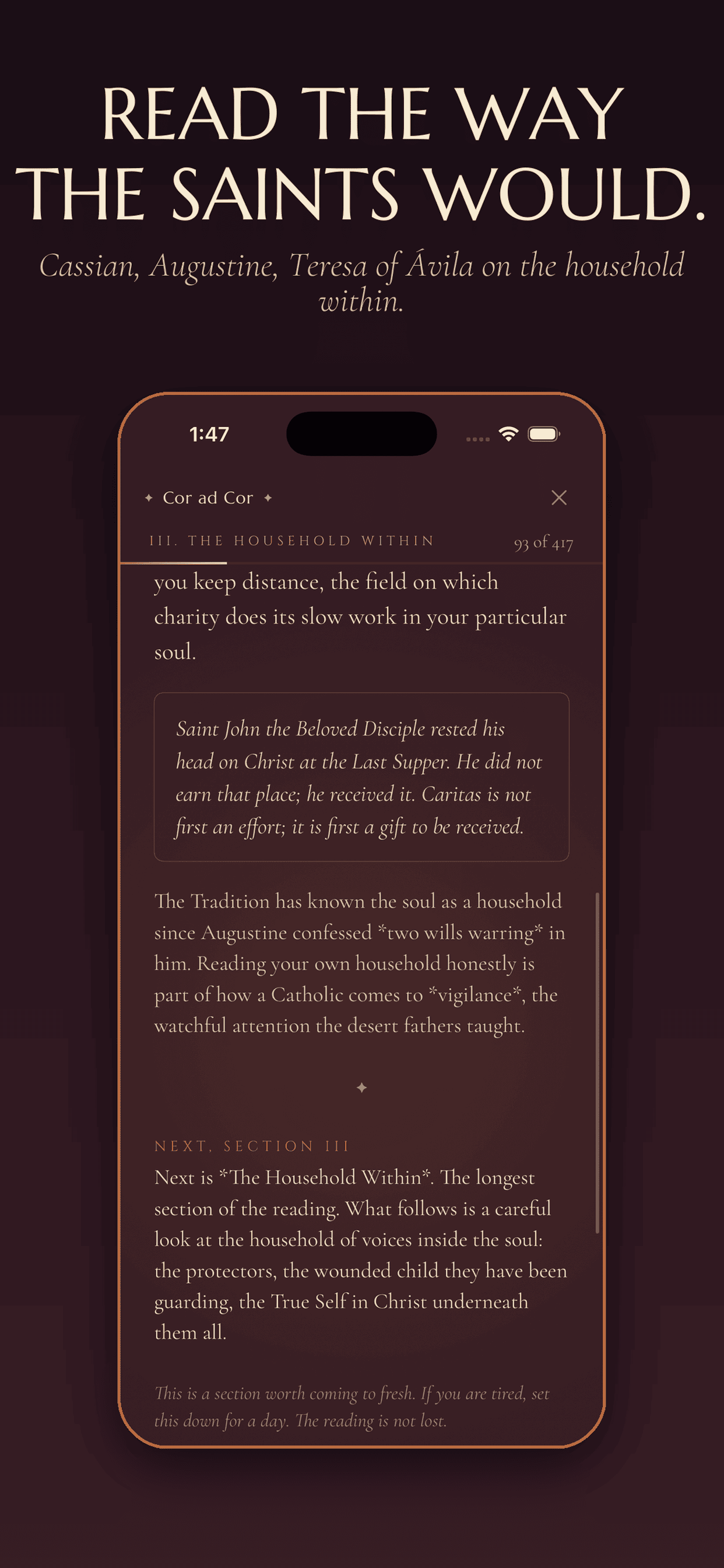 Cor ad Cor — 03